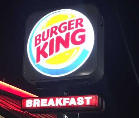 Burger King Sign